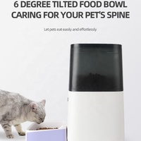 Distributeur automatique intelligent pour chats et chiens HASHI, en plastique, 5L, avec minuterie, dosage quantitatif, anti-gaspillage, vidéo, pour intérieur