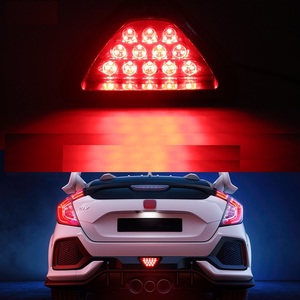 Flash <span class=keywords><strong>F1</strong></span> Triangle Style Lumière Pilote De Voiture <span class=keywords><strong>Stop</strong></span> Feux De Sécurité Sportif Arrière Troisième <span class=keywords><strong>Feu</strong></span> De Freinage Auto Queue Avertissement Frein Signal Lampe - Product Image 5