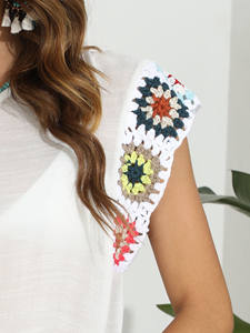 Usine Gland <span class=keywords><strong>Plage</strong></span> Cover up Robe Sexy Long Pareos Bikinis Cover Ups Crochet Cover-Up Robe <span class=keywords><strong>Plage</strong></span> D'été Beachwear pour Femmes - Product Image 5