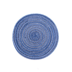 Vente chaude Style nordique rond <span class=keywords><strong>rotin</strong></span> caboteur coton café thé napperon et pièce maîtresse pour la maison ou le restaurant - Product Image 4