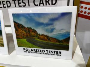 Polar ized Sun glasses <span class=keywords><strong>Tester</strong></span> Test karte für polarisierte Brillen Test karte für polarisierte Brillen Check Paper Accessories Anti-Blue Lens Test karte - Product Image 2