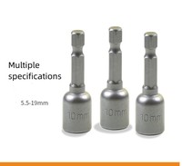Vente directe usine – Adaptateur de perceuse magnétique pour embouts hexagonaux 6mm-13mm