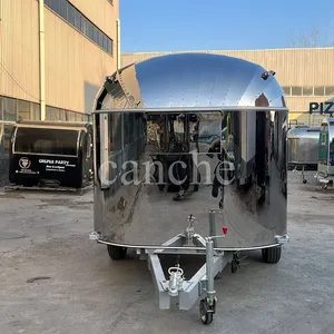 Chariot de restauration personnalisé pour hot-dogs et frites, camion de restauration rapide mobile extérieur à vendre - Product Image 6