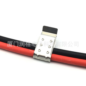 Clip de câblage en acier inoxydable en forme de C pour la fixation des panneaux solaires, largeur 16,5 mm avec nervures de renforcement - Product Image 2