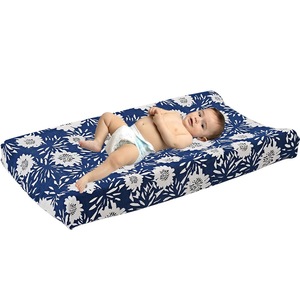 Protège-<span class=keywords><strong>matelas</strong></span> de table <span class=keywords><strong>à</strong></span> <span class=keywords><strong>langer</strong></span> pour bébé en coton pur imprimé, motif dessin animé, hiver, 60 fils, lavable - Product Image 1