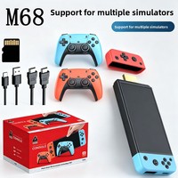 Console de Jeu Rétro Sans Fil M68 4K 64 Go avec Plus de 20000 Jeux 3D, 2 Manettes et Plus de 30 Émulateurs (PSP/Arcade) pour Fêtes en Famille