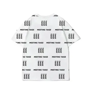 Tất cả trên màn hình in áo sơ mi chất lượng cao tùy chỉnh in tất cả trên 100% bông quá khổ t Áo sơ mi - Product Image 1