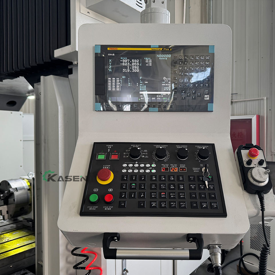 Heavy Duty CNC Double Column Milling Machine GMC1317 Multi Axis CNC ...