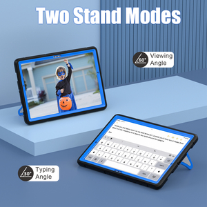 Custodia antiurto in PC e silicone con supporto per tablet per bambini per Samsung Tab <span class=keywords><strong>A8</strong></span> 10.5 2021 SM-X200/X205 - Product Image 2