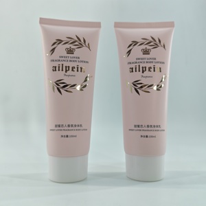 หลอดเครื่องสำอางพลาสติกสีชมพูแบบกำหนดเอง หลอดบีบเนื้อนิ่มพร้อมฝาเกลียว สำหรับเจลบำรุงผิว 100 มล. หลอดเครื่องสำอางแบบยืดหยุ่น - Product Image 6
