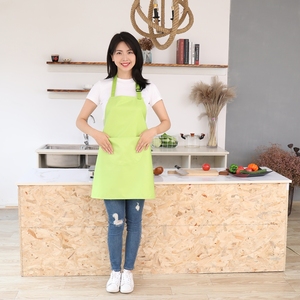 Biểu tượng tùy chỉnh in cam khuyến mãi không thấm nước <span class=keywords><strong>Polyester</strong></span> 100% Bếp Nấu Ăn đầu bếp tạp dề với túi lớn - Product Image 5