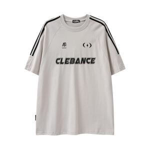 Camiseta Nueva con Logotipo Personalizado, Estilo Hip Hop, 100% Algodón, Tejido Transpirable, Mangas Holgadas, Estilo Vintage, para Hombre y Mujer - Product Image 1