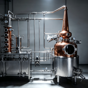 Installation industrielle de distillation fractionnée multicolonne pour spiritueux neutres de haute pureté et éthanol combustible multi-distillés - Product Image 1