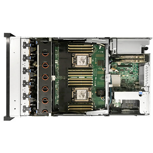 SR850 V2 โปรเซสเซอร์ Intel Xeon รุ่นที่ 3 รองรับไดรฟ์ขนาด 2.5 นิ้ว 24 ตัว รองรับไดรฟ์ NVMe สูงสุด 24 ตัว รองรับระบบสำรองข้อมูลแบบ N+N - Product Image 1