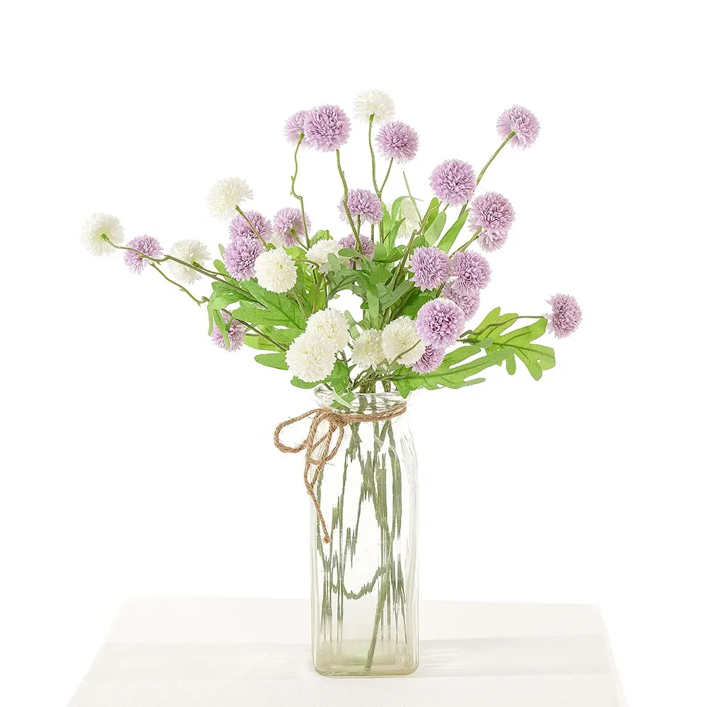 Atacado barato artificial flor daisy spray dandelion para casamento evento decoração