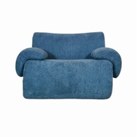 Canapé compressé en mousse à haute densité à mémoire de forme, emballé sous vide, revêtement en tissu, design moderne, pour hôtels et appartements, usage B2B, usine