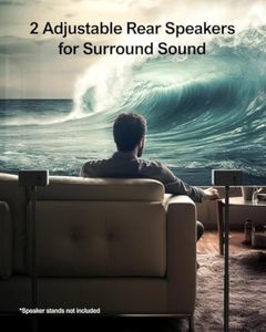 Potente Sistema de Barra de Sonido 5.1 de 410 W, Incluye <span class=keywords><strong>Altavoces</strong></span> Traseros con Cable y Subwoofer, BT 5.3, <span class=keywords><strong>HDMI</strong></span> <span class=keywords><strong>ARC</strong></span>, para TV/Películas - Product Image 5