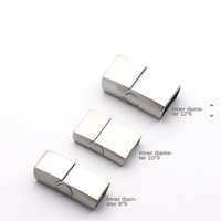 Bracelet magnétique en acier inoxydable plaqué or 18 carats PVD finition mate, gravable, pour la fabrication de bijoux et les cendres funéraires, vente en gros