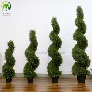 Árboles Topiarios Artificiales de Simulación para Interiores con Altura Personalizada, Árbol de Ciprés Espiral para Exteriores para Paisajismo de Jardines - Product Image 3