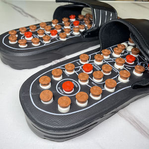 Nuevas sandalias de masaje de pies tratamiento de salud pie acupresión arco dolor masaje zapatillas pie acupuntura - Product Image 5