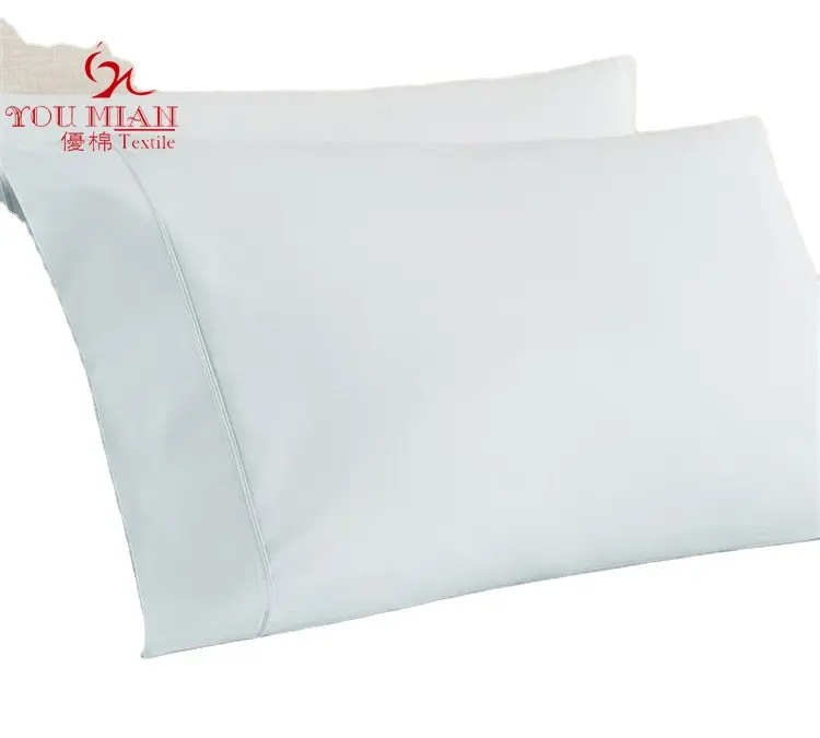Designer Pillow Cases White Cotton Private Label Pillow Case / Pillow Sham