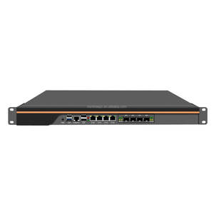 Pohon Mini rak 1U, PC Mini 2x10G SFP + 4x I226-V 2.5G Intel I3-N305 DDR5 <span class=keywords><strong>M</strong></span>.2 Nvme jaringan Router Server Firewall peralatan AES-NI - Product Image 2