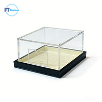 Vitrine d'exposition moderne en acrylique rétroéclairée, étagère d'exposition éclairée par LED pour magasin de détail, publicité intérieure commerciale