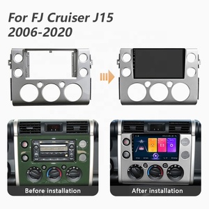 Octa-core DVD Player Stereo <span class=keywords><strong>Android</strong></span> âm thanh đài phát thanh Màn hình cảm ứng xe tự động đa phương tiện cho Toyota FJ Cruiser J15 2006 - 2020 - Product Image 4
