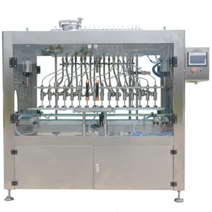 Máquina de enchimento de 16 bicos do suco automático inline