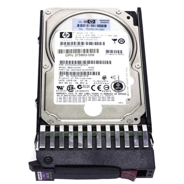 Server Hard Disk 540-7152 -  146GB 10000RPM SAS 3Gb/s Hot-Pluggable 2.5-Inch Hard Drive