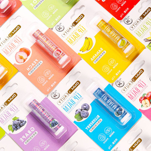 Feuchtigkeit spendend Farblos Anti-Trockenheit und Rissbildung Fade Lip Lines Männer und Frauen Lippen pflege Aloe 3,5g Lippen balsam - Product Image 2