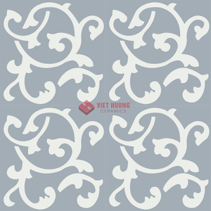 Baldosa de Cemento Encaustic Certificada LEED 300x300mm, Suelo de Hormigón Ecológico, Suministro Global al por Mayor - Product Image 2