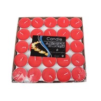 Bougies chauffe-plat sans fumée en cire végétale de paraffine pour aromathérapie, vente en gros du fabricant, pour décoration d'anniversaire et de mariage, lot de 50