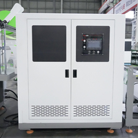 Machine de fabrication de sacs shopping non tissés écologiques entièrement automatique à grande vitesse ZXL-D700, contrôlée par PLC
