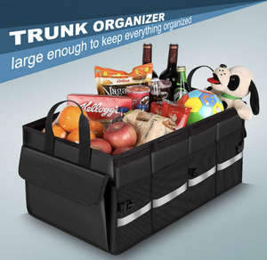 Hộp Xếp Đồ Cốp Xe Hơi Có Nắp Gập Lại Được, Hộp Xếp Đồ Chơi Du Lịch Di Động Phụ Kiện Đựng Đồ Cho Xe SUV - Product Image 5