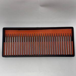 Tige de meulage à pointe diamantée montée sur mandrin de 3 mm, OEM personnalisé, haute dureté, longueur de 45 mm, pour outils de meulage et d'ébavurage de précision - Product Image 4