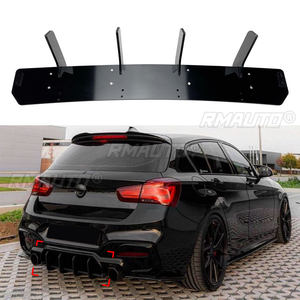 Glossy Black <b>Car</b> Rear Bumper <b>Diffuser</b> Lip Splitters Spoiler Rear Bumper Protector <b>for</b> BMW 1 Series F20 LCI M140i 2017-2019 - Product Image 1