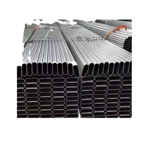 Cầu thang lan can nhôm ống hình bầu dục uốn hàn cắt bán buôn - Product Image 1