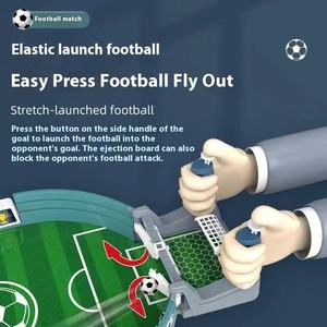 Grande table de football d'intérieur en plastique pour enfants Interactive Double Competition Battle Family for World Cup Kicking Game Cross-Border - Product Image 3