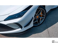 Kit de carrosserie avant en fibre de carbone de haute qualité, style N amélioré, pour Ferrari F8, personnalisé, vente chaude, outils automobiles
