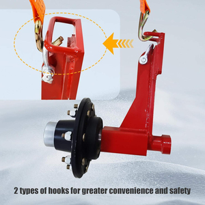 Kit de Ruedas y Ejes para Contenedores de Envío, 2 Unidades, Recién Mejorado, 6 Birlos, Kit de Ejes Atornillables para Transporte de Contenedores - Product Image 5