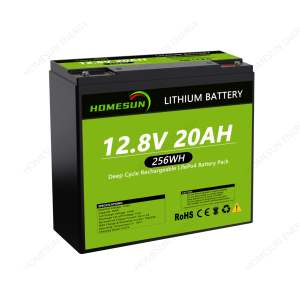 긴 수명 리튬 12 볼트 20 Amp 리튬 이온 배터리 팩 12 v 20ah <span class=keywords><strong>Lifepo4</strong></span> 교체 납 산성 배터리 태양 전지 패널 - Product Image 3