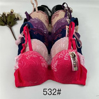 Soutien-gorge sans fil sexy grande taille pour femme, tailles 36-42D, couleurs assorties, vente en gros