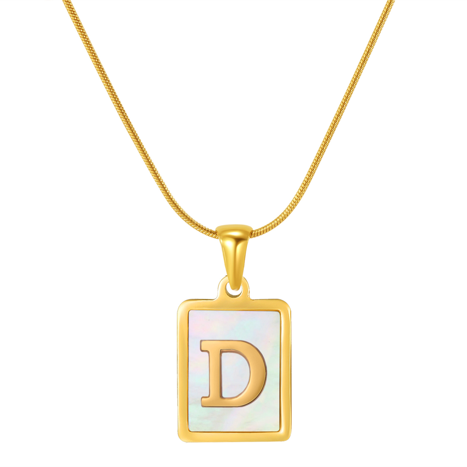 Gold D (including chain)