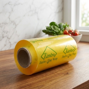 Película de PVC Profesional Antivaho para Envolver Carne, 45 cm x 600 m, Vitafilm de Alta Claridad, Autoadhesiva y Duradera para Almacenamiento de Alimentos - Product Image 1