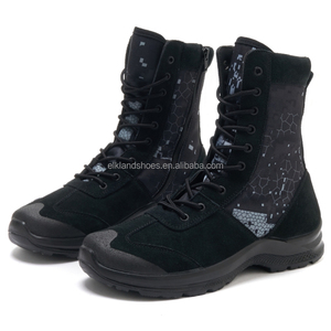 Botas Tácticas Personalizadas Elkland para Hombre, Zapatos de Exterior de Corte Alto, Nubuck Artificial, Antideslizantes, Transpirables, Ligeros, Venta al Por Mayor - Product Image 2