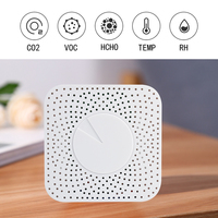 ZB-AIR-1 Tuya Zigbee Smart Air Butler, moniteur de qualité de l'air CO2, détecteur de COV PM2.5, automatisation, capteur de température et d'humidité domestique