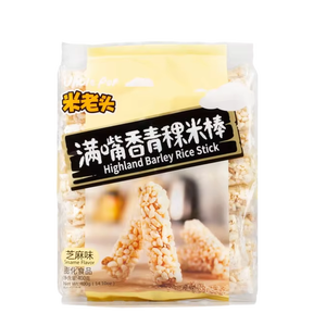 Bâton de riz <span class=keywords><strong>Oncle</strong></span> Pop Highland Barley saveur cacahuète/sé<span class=keywords><strong>same</strong></span> 400g - Product Image 1