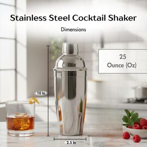 Coctelera de Acero Inoxidable de 750 ml con Logotipo Personalizado para Margaritas, Martini y Otras Bebidas - Product Image 2