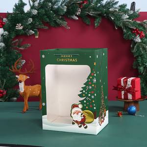 Xianghui personnalisable style vacances jetable biodégradable sac en papier Kraft poignée vêtements emballage cadeau motif sac en papier - Product Image 6